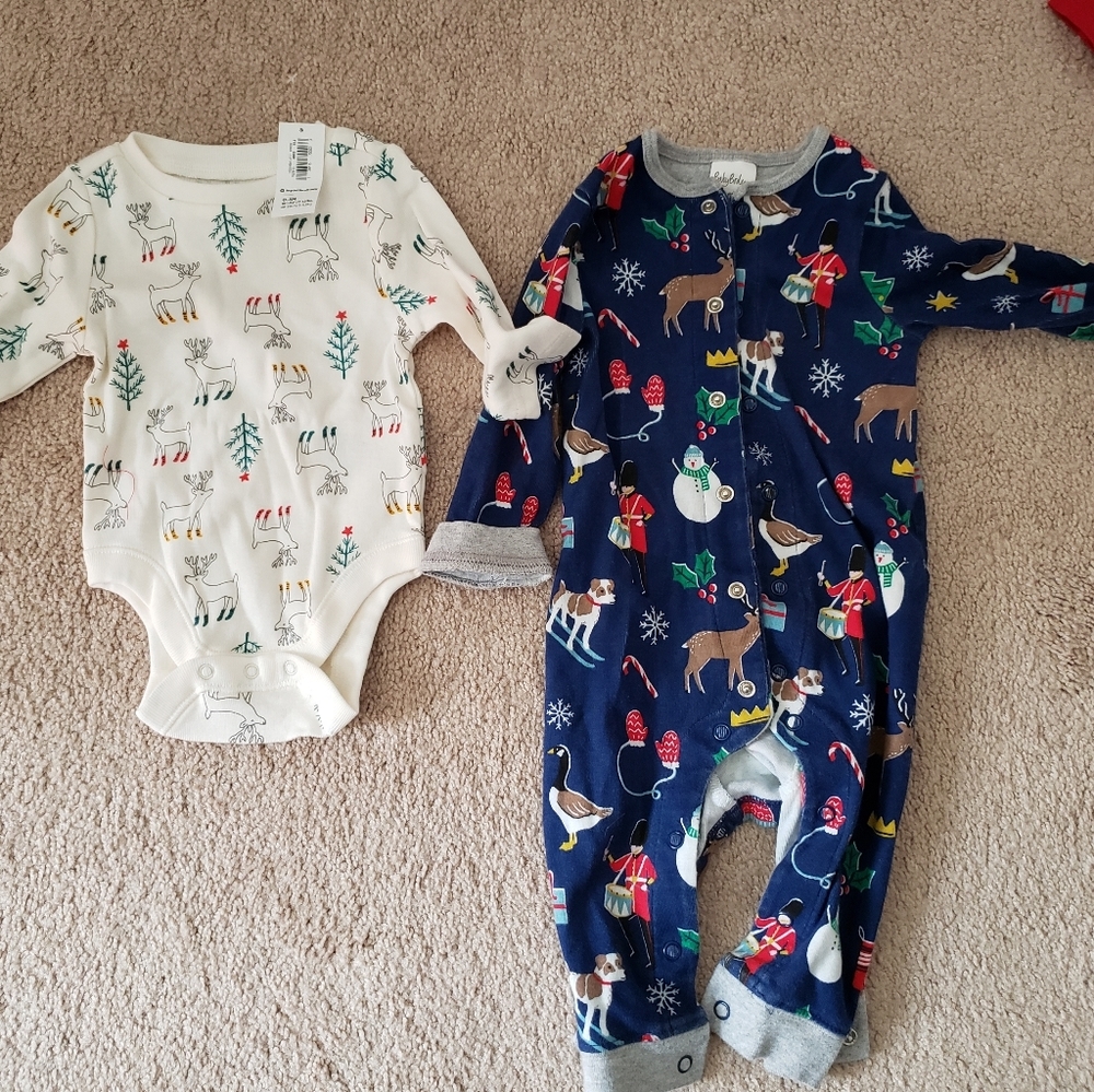 Holiday pjs for baby